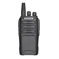 Radio Baofeng UV-6 Dual Band / 16 Canais / 2000MA / Uhf: 400-470 MHZ / VHF: 136-174 MHZ / 5W - Preto