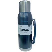 Garrafa Termica Terrano Premium AC402021485 de 1L - Azul Metal