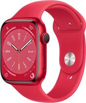 Apple Watch S8 (GPS+Cellular) Caixa Aluminio Red 45MM Pulseira Esportiva A2774
