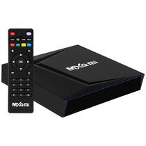 TV Box MXQ Mi 8K Ultra HD de 256GB/64GB Ram - Preto/Azul