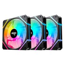 Cooler Fan Aigo Darkflash AM12 Pro RGB 3IN1 Black