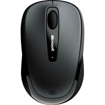 Mouse Sem Fio Microsoft 3500 - Cinza/Preto