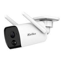 Camera de Seguranca IP Kolke KUC-618 Outdoor / Wi-Fi / 3.0MP - Branco