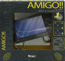 Capa Charging Station e Midia Amigo para PSP (Caixa Feia)