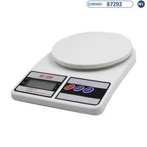 Balanca Eletronica Digital de Cozinha K0135 - Scale SF-400 - Branco