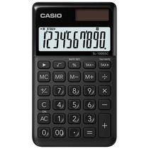 Calculadora Compacta Casio SL-1000SC-BK-N-DP de 10 Digitos Solar/Bateria - Preto