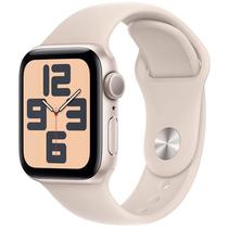 Apple Watch Se (2A Geracao) de 44 MM MRE43LL/A GPS s/M (Caixa de Aluminio /Pulseira Estelar)(Caixa Feia)