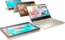 Notebook HP Pavilion 14M-DH0003DX i5-8265U/ 8GB/ 128SSD/ 14P/ Touchscreen/ W10 X360 Dourado
