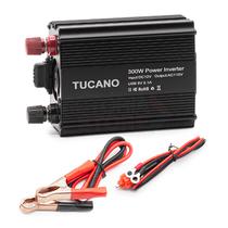 Inversor de Tensao para Carro Tucano 300W Power Inverter 12V/110V - Preto
