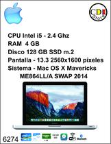 Macbook Pro ME864LL/ A i5 2.4GHZ/ 4GB/ 128SSD/ 13" SWP