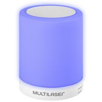 Caixa de Som Multilaser SP287 10 Watts RMS com Bluetooth/Auxiliar/Slot para Micro SD - Branco