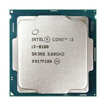 Processador OEM Intel 1151 i3 8100 3.60 s/CX s/fan s/G