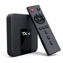 Receptor TV Box TX9 Uhd / 1080P / 4G / 32GB / 4K / Android 10 - Preto