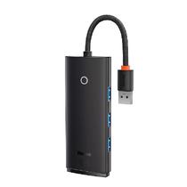 Hub Adaptador Multiporta Baseus Airjoy 4-Port USB-A (BS-OH012) 4 USB-A / USB-C - Preto