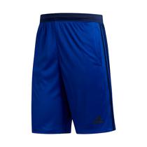 Shorts Adidas Masculino D2M 3 Stripes Azul