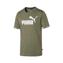 Camiseta Puma Masculina Amplified Verde