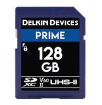Cartao de Memoria Delkin SDXC 128GB Prime 1900X Uhs-II V60