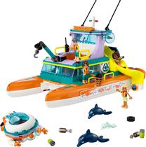 Lego Friends Sea Rescue Boat - 41734 (717 Pecas)