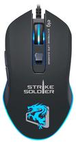 Mouse Gamer Elg Strike Soldier MGSS LED 250HZ/4MS 4800DPI - Preto