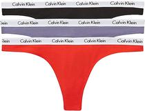Calcinha Calvin Klein QD3587 927 (3 Unidades)