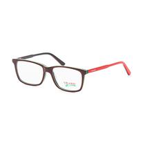 Armacao para Oculos de Grau Visard CO5873 Col.07 Tam. 55-17-140MM - Vermelho/Preto
