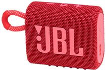 Caixa de Som JBL Go 3 Bluetooth Vermelho