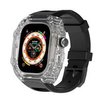 Smartwatch Blulory Glifo 9 do - Bluetooth - Pulseira Extra - Protetor - 49MM - Preto