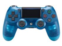 Controle Play Game Dualshock 4 Sem Fio para PS4 - Transparente Blue