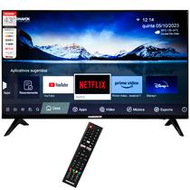 Smart TV LED Magnavox 43" (43MEZ443/ M1) Full HD / HDMI / USB / Wifi / Android - Preto