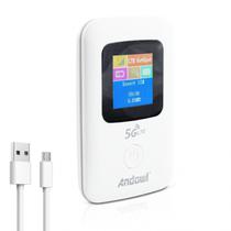 Mini Router Portatil Q-A214 Andowl / Wifi / 4G / 5G / Hotspot Tarjeta Sim - Branco