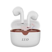 Fone de Ouvido Sem Fio Luo LU-K127 com Bluetooth V5.3 - Branco