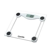 Balanca Digital para Peso Corporal Quanta QTBL08 Ate 180 KG - Transparente / Branca