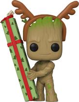 Boneco Groot - The Guardians Of The Galaxy Holiday Special - Funko Pop! 1105