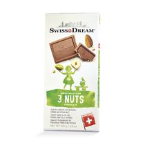 Chocolate Swiss Dream 3 Nuts 100G