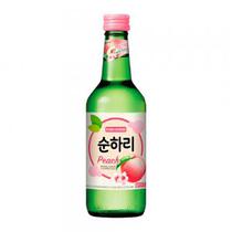 Bebida Coreana Alcoolica 12% Soju Pessego 360ML Lotte