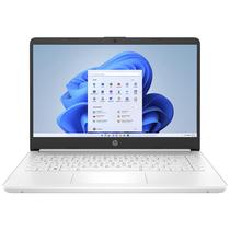 Notebook HP 14-DQ0052DX Intel Celeron N4120 Tela HD 14" / 4GB de Ram / 64GB Emmc - Branco (Ingles)