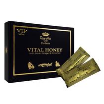 Mel Vital Honey Caviar Colagen e Cinnamon 10G - 12 Saches