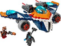 Lego Marvel Rocket's Warbird VS Ronan - 76278 (290 Pecas)
