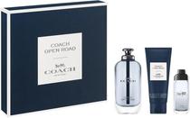 Kit Perfume Coach Open Road Edt 100ML + 15ML + Shower Gel 100ML - Masculino