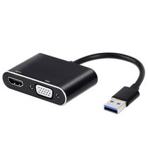 Adaptador USB 3.0 2 In 1 HDM / VGA