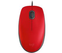 Mouse Logitech M110 Silent Optico USB Vermelho