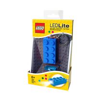 Llavero Con Luz Lego LED Lite Brick 8 Knobs Blue LGL-KE5-B Azul