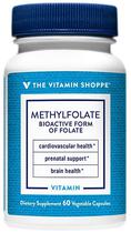 The Vitamin Shoppe Metilfolato Bioactive Form Of Folate (60 Capsulas Vegetais)