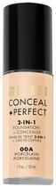 Base Liquido Milani Conceal + Perfect 2IN1 00A Porcelain - 30ML