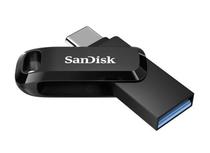 Pendrive Sandisk Ultra Dual Drive 64GB / Tipo-C / USB 3.0 - Preto (SDDDC3-064G-G46)