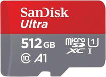 Memoria Micro SD Sandisk Ultra Microsd Uhs-I com Adaptador 150 MB/s 512 GB - SDSQUAC-512