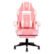 Cadeira Gamer Krab Monarch KBGC10 - Rosa e Branco
