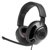 Headset JBL Quantum 200 com Fio / Over-Ear com Microfone - Preto