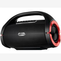 Speaker Mondial Monster Sound SK-06 150W RMS com Bluetooth/ USB/ Microsd/ FM/ Bivolt - Preto/ Vermelho