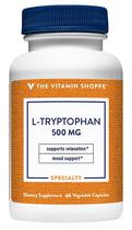 The Vitamin Shoppe L-Tryptophan 500MG (60 Capsulas Vegetais)